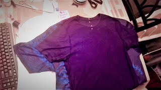 Downsizing a TShirt (part 1B) OOOps CHALLENGES!**Every New Method has  Perfecting BUMPS