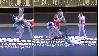 TAEKWONDO KNOCKOUT ~ 8 / 49 KG SEMİ FİNAL D. Ali ABUTALEB (KSA) vs Qing GUO 2022 WORLD CHAMPIONSHIPS