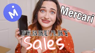 Beginners DO MAKE SALES on MERCARI! | What Sold on Mercari February 2021 | Part Time Reseller