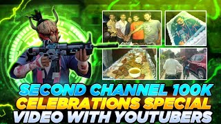 💥Second Channel 100K Celebrations Special Video 🔥 With Youtubers | Avdino |