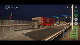 Container transport - universal truck simulator - android gameplay - mobile gameplay