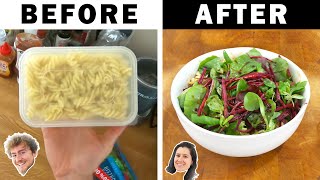 HOW TO USE LEFTOVER PASTA