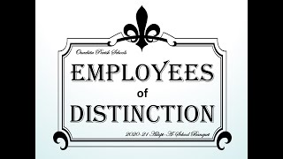 Ouachita Parish Schools - Employees of Distinction 2020