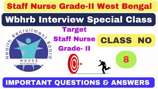 West Bengal Staff Nurse Interview Questions & Answers | Staff Nurse Interview Preparation