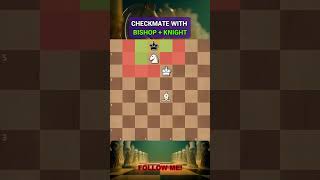 Mate with bishop and knight #kingsacrifice #chess #chessbaseindia #chesstalks #chessmemes #mate