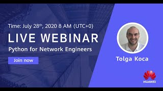 Webinar on Python for Network Engineers