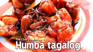 Humba Bisaya ? No! it's my own recipe HUMBA TAGALOG