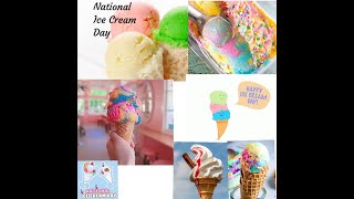 Happy Ice cream day Status/National ice cream day/ice cream