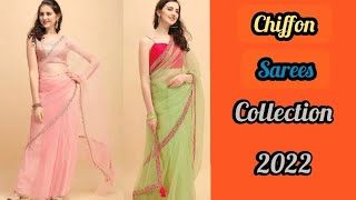 Buy Online Chiffon Saree🌺Chiffon Saree Collection🌺Meesho Saree Review🌺YS Royal Fashion