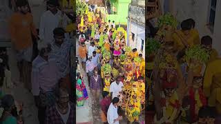 Temple festival #idaikal #theechatti #fire #plants #temple #templefestival