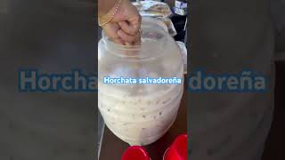 Lo más rico 😋 con este calor es una horchata bien helada #humor #salvadorenos #comida