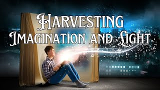 Harvesting Imagination and Light (First Quarter Moon)