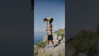 #acrobatics workout #shorts #couple doing amazing acrobatics #handstand