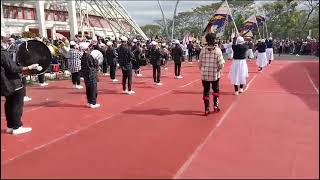 Street parade bupati cup 2024 juara 3 senior elektrik, best mascot  SMP 10