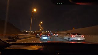 PERJALANAN TENGAH MALAM DI JALAN ABI BAKR AS SIDDIQ ,RIYADH