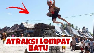 Budaya Lompat Batu Suku Nias Keren