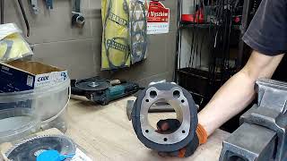 Assembling a Ural motorcycle engine part 5  cylinders