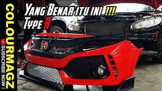 2020 INGIN YANG BARU ⁉ CIVIC HATCHBACK GANTI BUMPER ORIGINAL TYPE R 💯