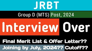 JRBT Gr-D Interview Over| What's next?