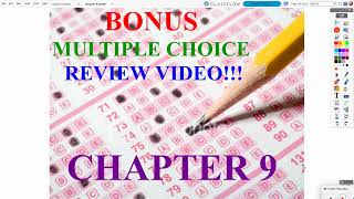 AP Statistics: Chapter 9 - BONUS MULTIPLE CHOICE REVIEW