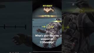 What’s your favorite weapon on call of duty mobile? #callofduty #callofdutymobile #gaming