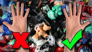 Closing All My BAKUGAN With ONE HAND!!!