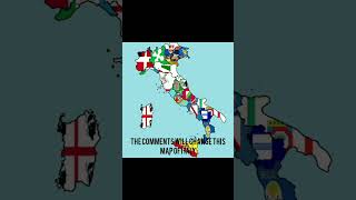 The comments will change this map of italy #short #shorts