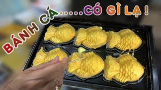 Chị gái làm bánh cá Taiyaki độc lạ, bán đắt như tôm tươi