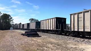 Csx Gravel Train with Freindly engineer in Wilmington NC