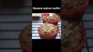 Must try Breakfast Banana Walnuts Muffins #food #shorts #healthyfood