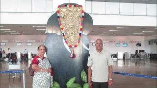 Kerala Thiruvananthapuram Airport Termianl 2 Air India Takeoff Kovalam Beach View