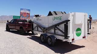 Uprise Energy 10kW Portable Wind Turbine Delivery and Demonstration at Idaho National Labs