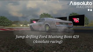 Jump drifting Ford Mustang Boss 429 (Assoluto racing)