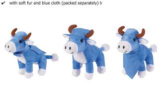 Plush cow EDITA