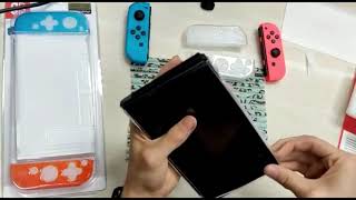 Dica Tutorial de como aplicar película de Nintendo Switch e Colocar Capa destacável - Dicas