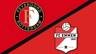 Feyenoord vs. FC Emmen - Game Highlights