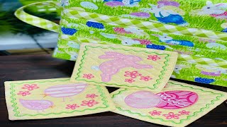 How to Embroider in the Hoop Coasters | with Jordan Nipper