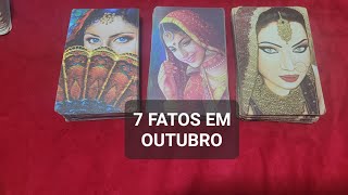 7 FATOS EM OUTUBRO  #tarô  #baralhocigano