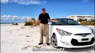 2012 Hyundai Veloster Review On the Beach in St. Petersburg, Florida