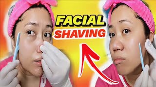 Facial Shaving sa Bahay