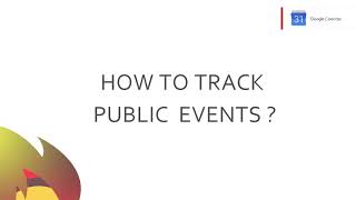 TRACKING Public Events | GOOGLE CALENDAR