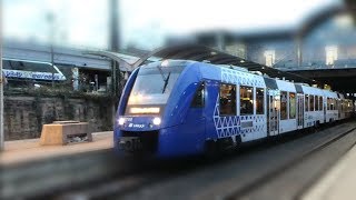 Züge am HBF Mainz: LINT, ICE T, Dostos...