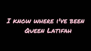 I know where i've been Queen Latifah Lyrics Hairspray