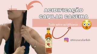 ACIDIFICAÇÃO CAPILAR