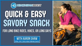 Savory Healthy Bike Snack