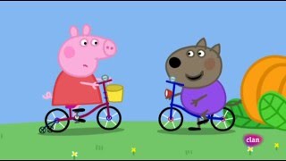 1x12 Peppa Pig en Español - BICICLETAS - Episodio Completo Castellano