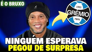 🚨URGENTE! OLHA O QUE O RONALDINHO FALOU DO NOSSO GRÊMIO! PEGOU TODOS DE SURPRESA! NOTÍCIAS DO GRÊMIO