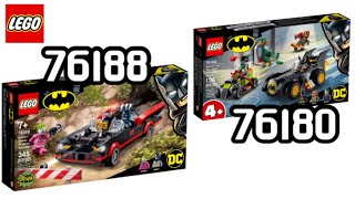 배트맨 덕후들 여기여기 모여랏! 레고 DC 배트맨 신제품 2종 출시 소식 / LEGO Batman 76188 /  LEGO Batman 76180 / 제 취향은 아닙니다만....ㅋ