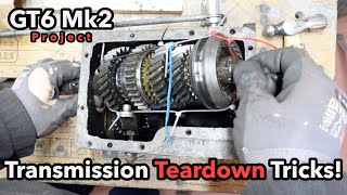 Overdrive Gearbox / Transmission Teardown Tricks And Tips | 1969 Triumph GT6 Mk2 Restoration | Pt 25