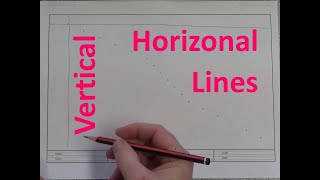 Vertical and Horizontal Line Exercise